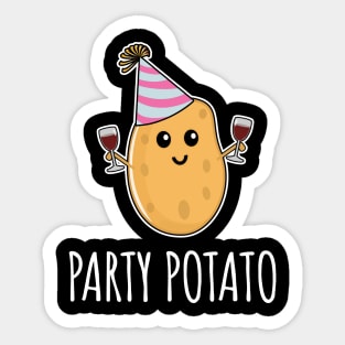 Party potato Sticker